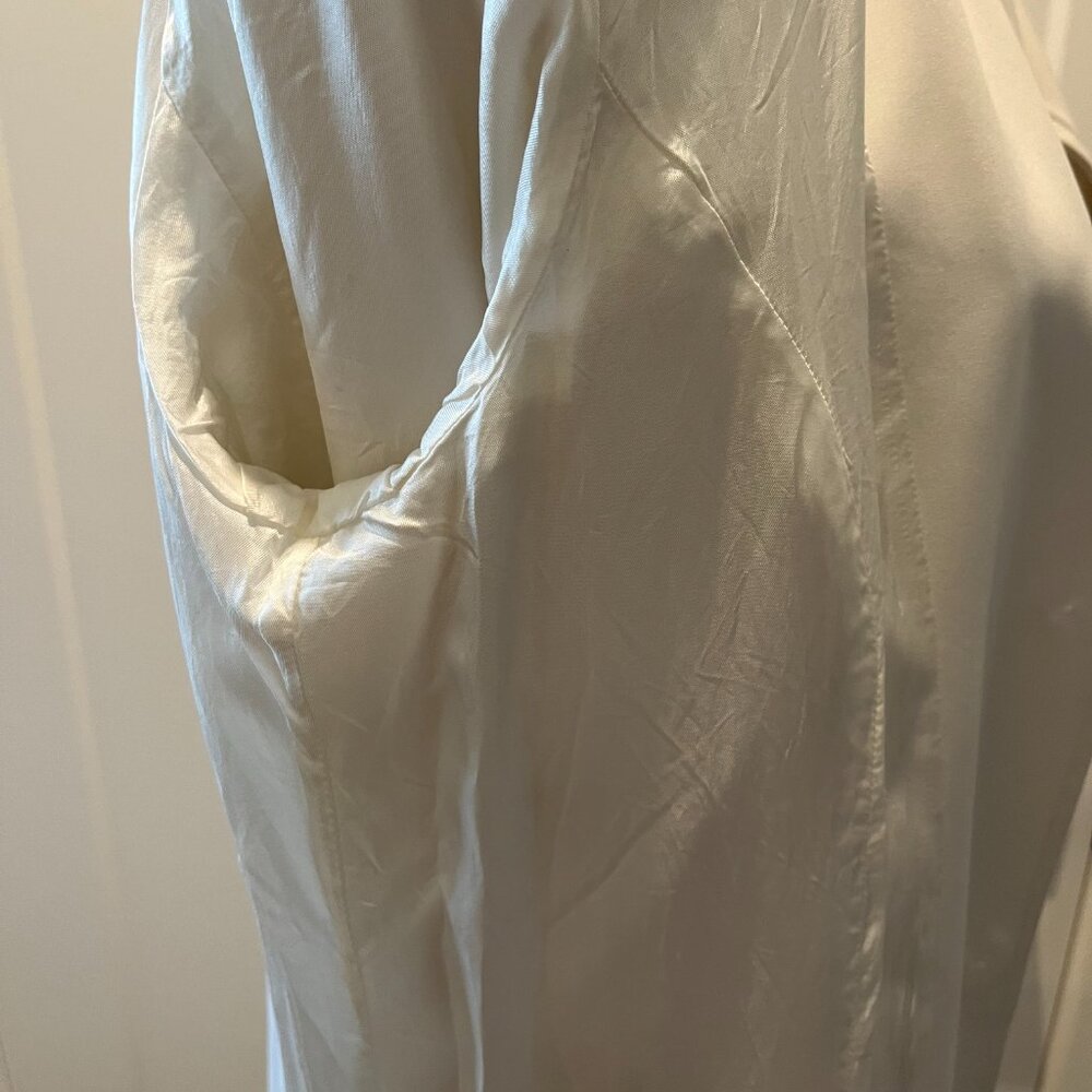 Alfani 3/4 Sleeve Trench Coat, Med - Picture 8 of 9